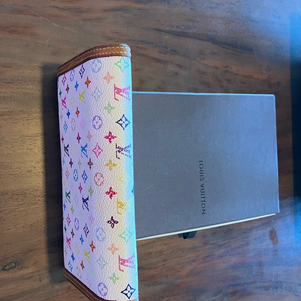 Louis Vuitton Murakami long wallet in good used condition - Picture 7 of 14